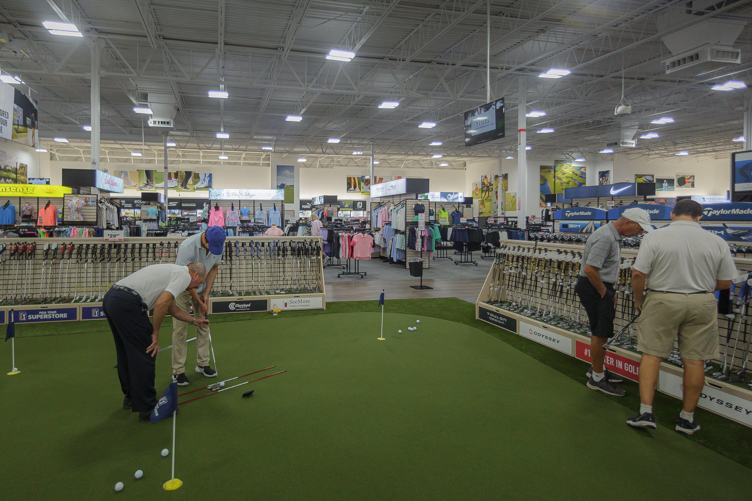 pga superstore putter fitting